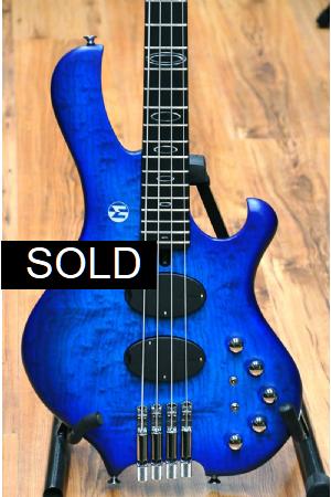 Maruszczyk Frog 4A Headless Blueburst Maruszczyk Frog 4A Headless Blueburst